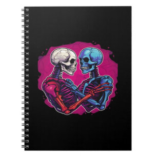 Carnet Squelette traditionnel américain tenant main tatou