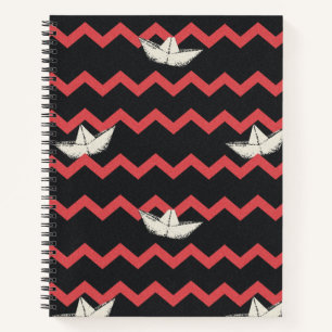 Carnet SS Georgie Boat Chevron Motif