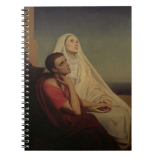 Carnet St Augustine et son St Monica, 1855 de mère
