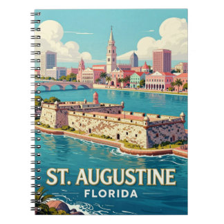 Carnet St. Augustine Floride Voyage Ville Historique 🏰