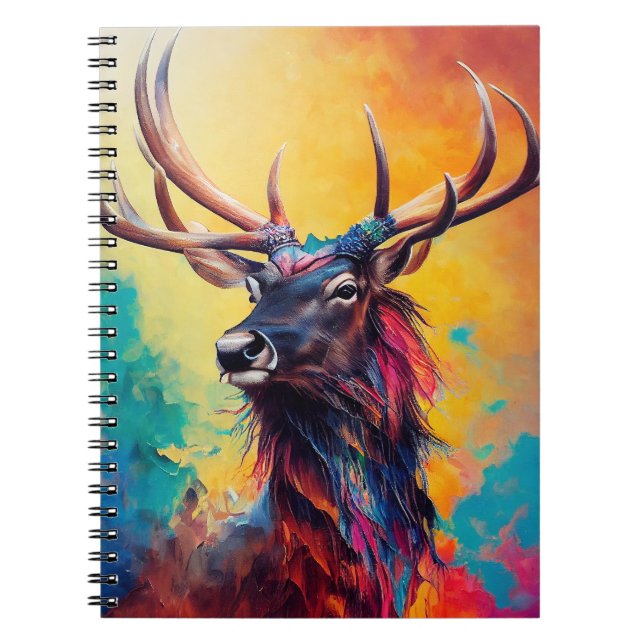 Carnet Stag Deer Animal Discovery Adventure Nature Planet (Devant)