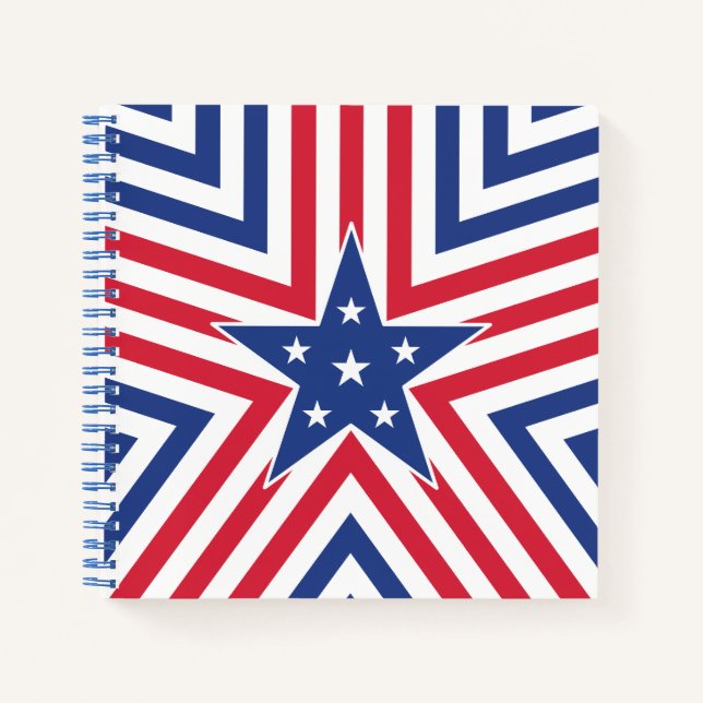 Carnet Star of Freedom (Stripe) (Devant)