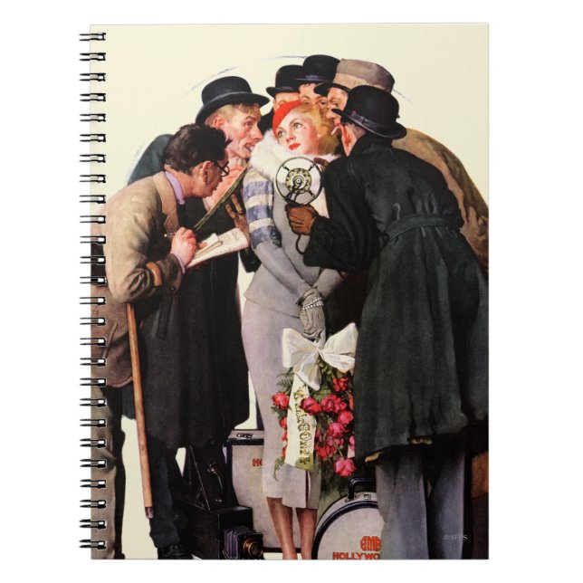 Carnet Starlette de Hollywood (Devant)