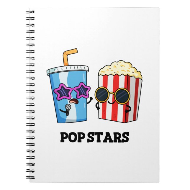 Carnet Stars de la Pop Blague sur Snack Amusant  (Devant)