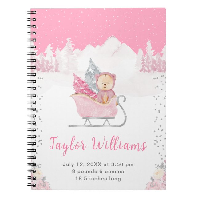 Carnet Statistiques de naissance de Winter Bear Rose Slei (Devant)