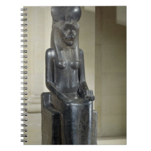 Carnet Statue de la déesse lion-dirigée Sekhmet, du Th