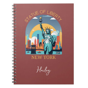 Carnet Statue de la Liberté, New York