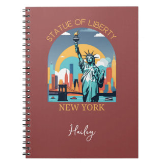 Carnet Statue de la Liberté, New York