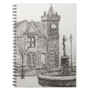 Carnet Statue Kirriemuir Ecosse 2007 de Peter Pan