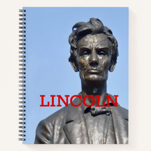 Carnet Statue Lincoln Commémorative de la Guerre Civile,