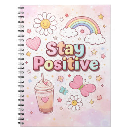 Carnet Stay Positive Cute Notebook – 