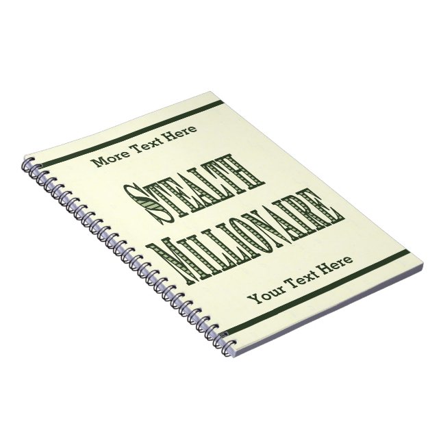 Carnet Stealth Millionaire (Côté Droit)