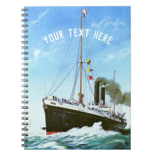 CARNET STEAMER DE MERCHANT PERSONNALISABLE