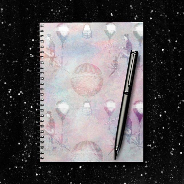 Carnet Steampunk Hot Air | Vintage (Créateur téléchargé)