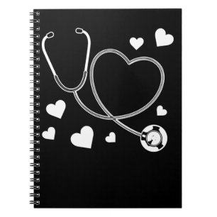 Carnet Stethoscope Nurse Love Hospital
