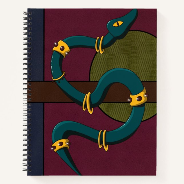 Carnet Sticker Carré Snake (Devant)