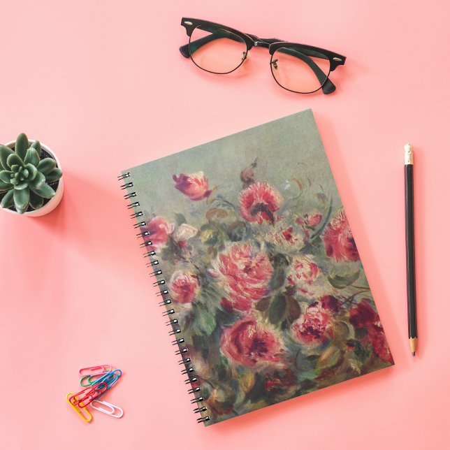 Carnet Still Life, Roses de Vargemont | Renoir (Créateur téléchargé)