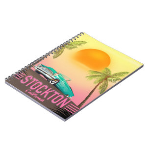 Carnet Stockton Californie États-Unis