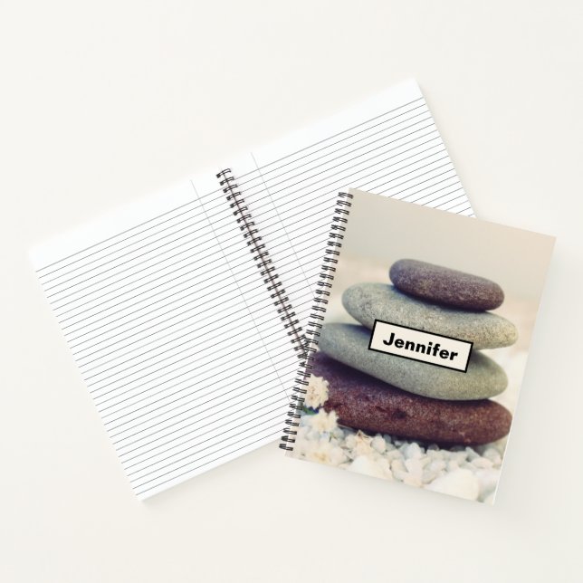 Carnet Stones empilées Méditative Cairn (Intérieur)