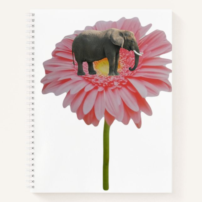 Carnet Strength of a Daisy Spiral Notebook (Devant)