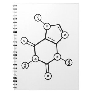 Carnet structure moléculaire de la caféine