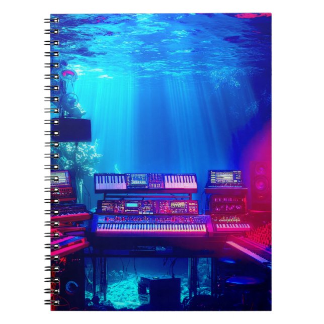 Carnet Studio de musique sous-marin (Devant)