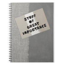 Carnet - Stuff of Great Importance Grunge