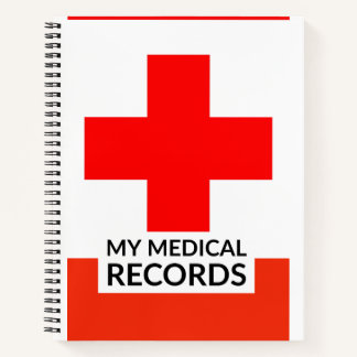 Carnet Style d'ordinateur portable Médicale pour la tenue