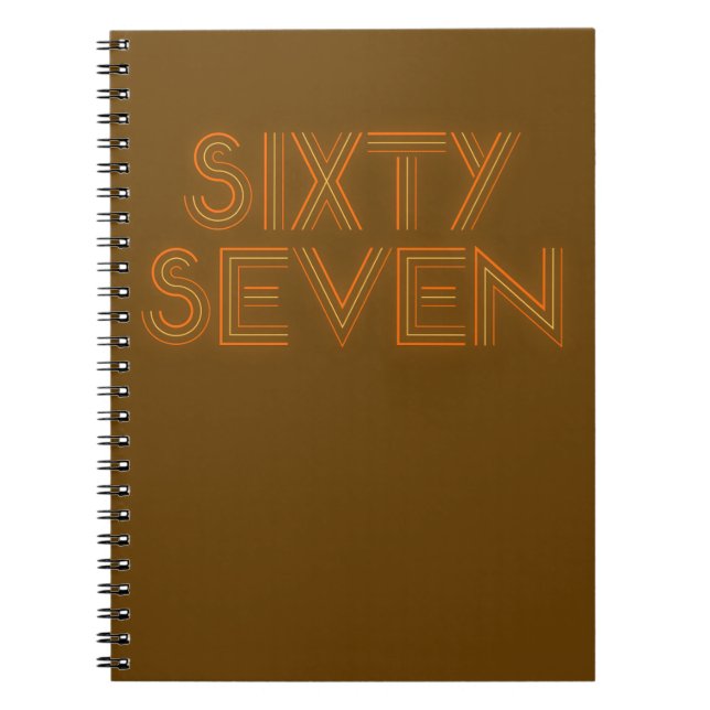 Carnet Style Rétro 67 (Devant)