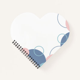 Carnet Stylish Notebook with Colorful Circles Design