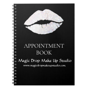 Carnet Stylish Sparkle Lip Make Up Artist Rendez-vous