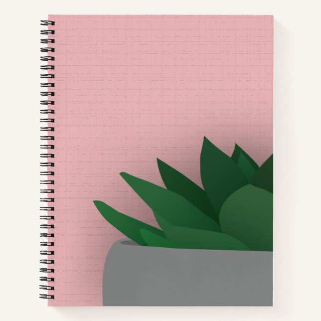 Carnet Succulent numérique (Devant)