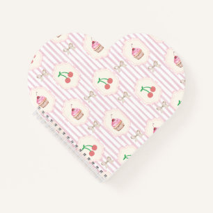 Carnet Sucré cupcakes et cerises Real Shabby Chic Rose