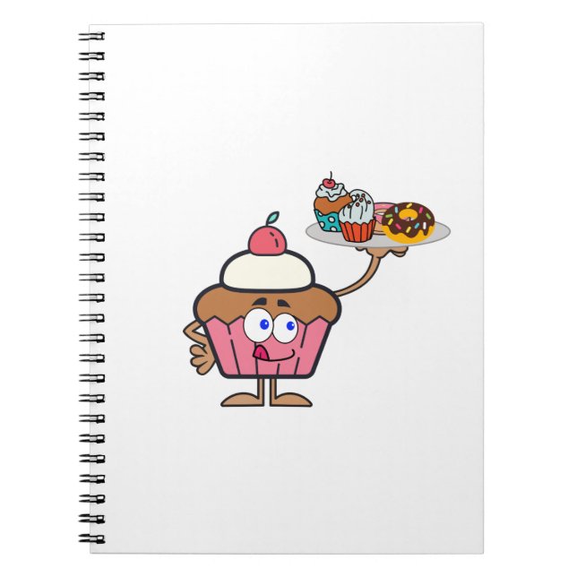 Carnet Sucres de cupcake Votre Jour (Devant)