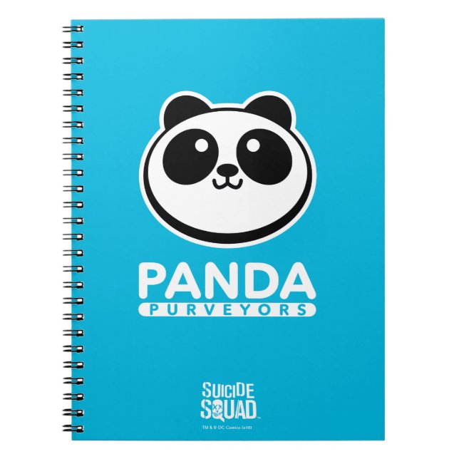 Carnet Suicide Squad | Logo de Panda Purveyor (Devant)