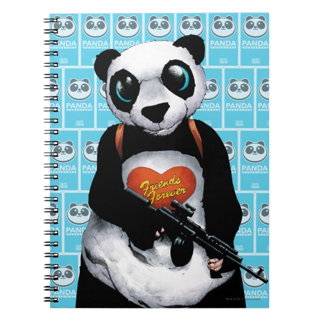 Carnet Suicide Squad Panda (Devant)