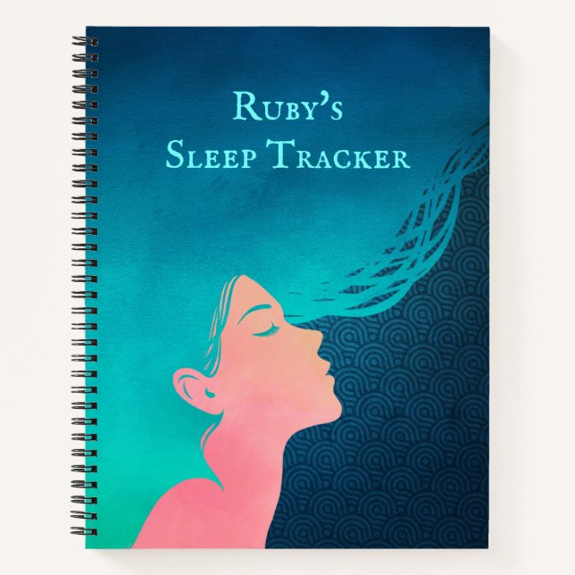 Carnet Suivi du sommeil personnalisé (Devant)