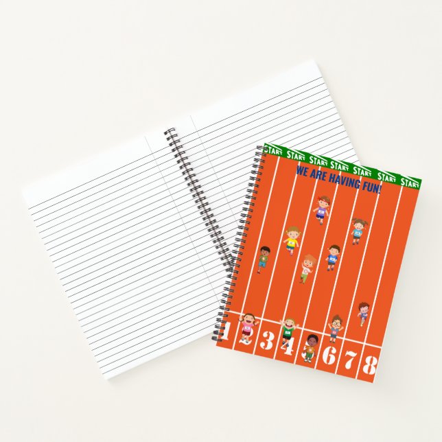 Carnet Suivi et terrain pour enfants (Intérieur)