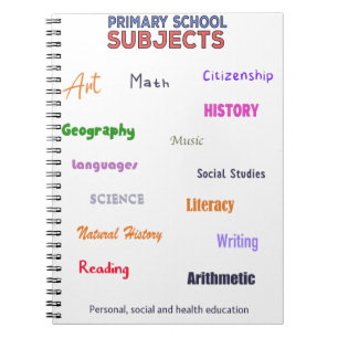 Carnet Sujets de l'école primaire