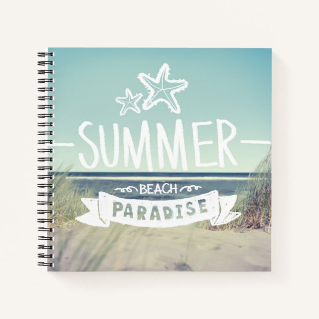 Carnet Summer Beach Paradise (Devant)