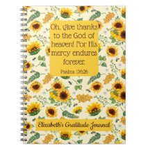 Sunflowers Bees Custom Bible Verse Christian Cadea