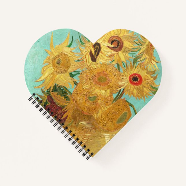 Carnet Sunflowers Vincent van Gogh (Devant)