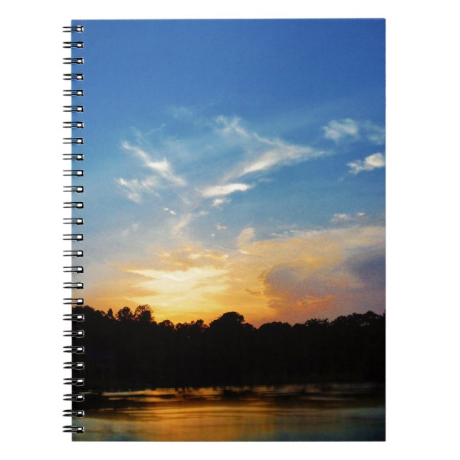 Carnet Sunset Mountain Lake (Devant)