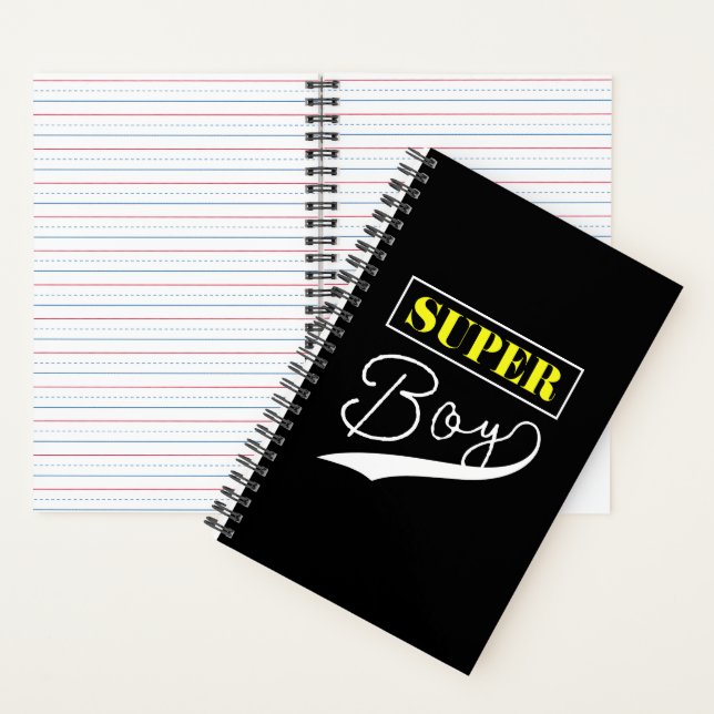 Carnet Super Boy (À l'intérieur)
