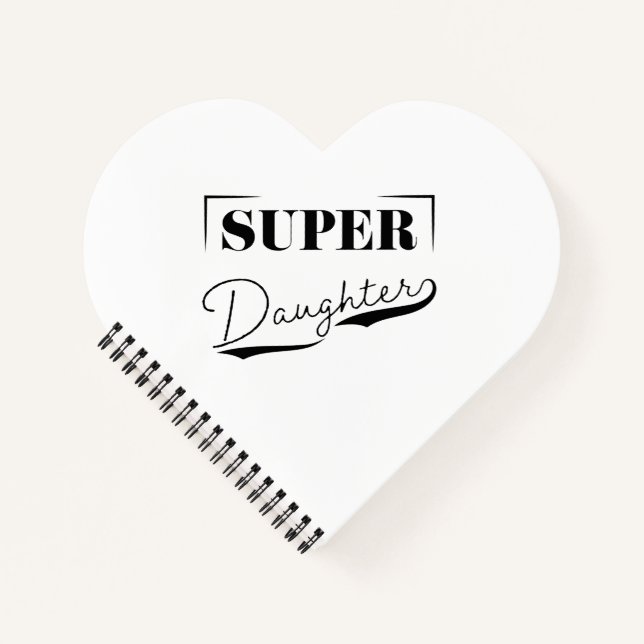 Carnet Super Daughter (Devant)