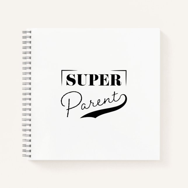 Carnet Super parent (Devant)