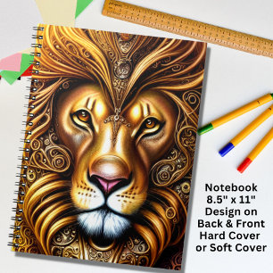 Carnet Superbe Lion d'Or