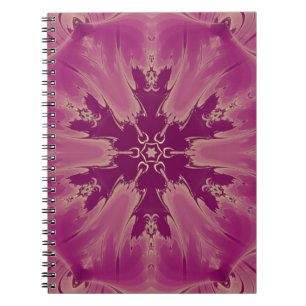 Carnet Superbes teintes violettes de fleurs exotiques