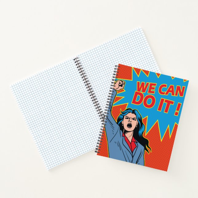 Carnet Superwoman des affaires  (Intérieur)