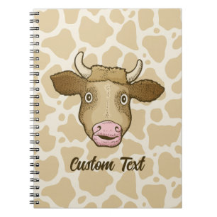 Carnet Surprised Cow Notebook